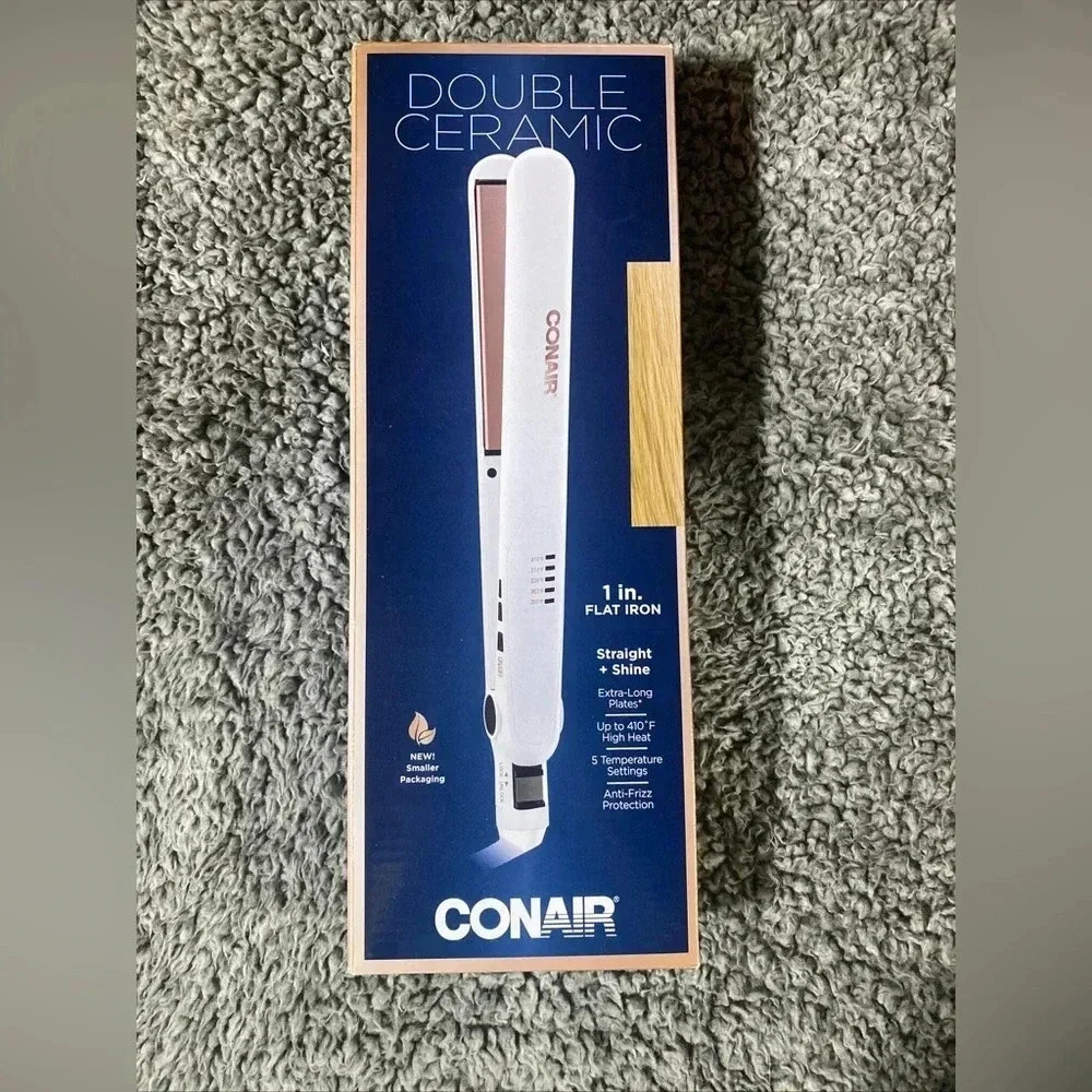 Double ceramic conair straightener